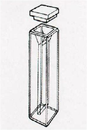 Fluorimeter cell